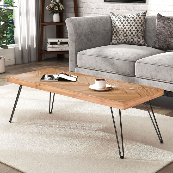 Modern Coffee Table, Easy Assembly Tea Table, Cocktail Table