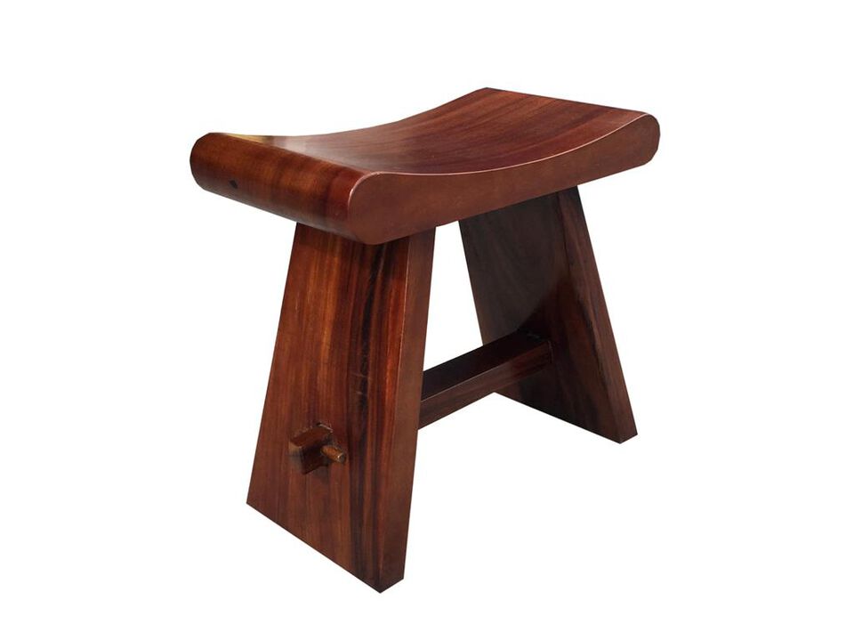 Java Teak Accent Stool