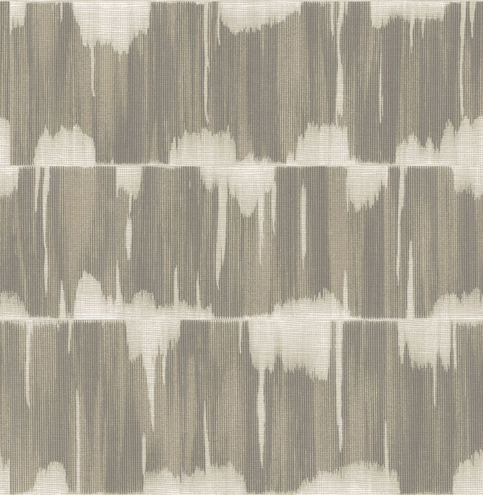 Serendipity Taupe Shibori Wallpaper (Set of 2)