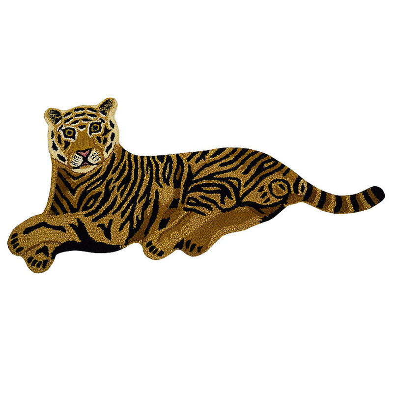 RUGSOTIC CARPETS HAND TUFTED WOOL ECO-FRIENDLY AREA RUGS  - 1'8''x3'3'', Novelty Shape, Multicolor, Kids Design, High Pile Thick Handmade Anti Skid Area Rugs for Living Room, Bed Room (K03003)