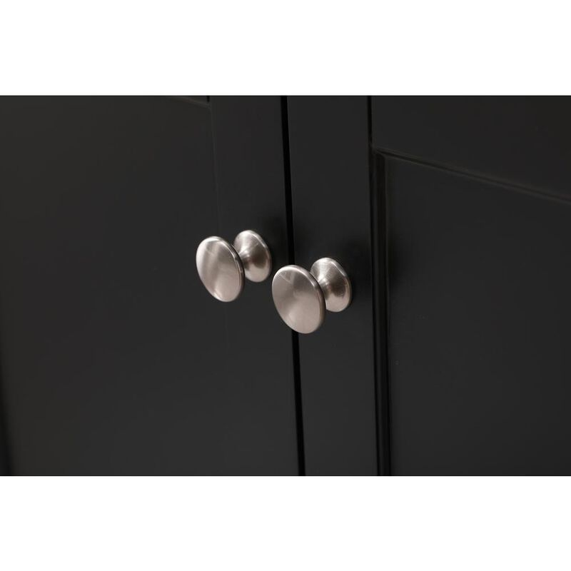 Elegant Kitchen and Bath 30 inch Single bathroom vanity set in black