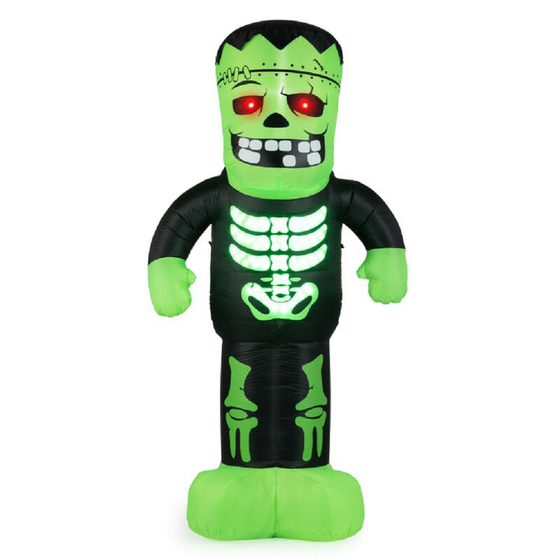 Blow Up 8.4 ft Frankenstein Halloween Inflatable Decoration for Outdoors-Green image number 0
