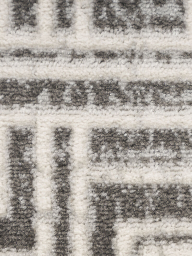 Serenity Home SRH04 Gray/Ivory 9' x 12' Rug