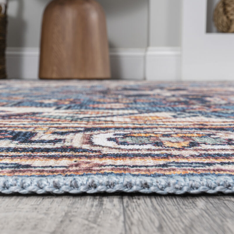 Cirali Ornate Large Medallion Machine-Washable Area Rug