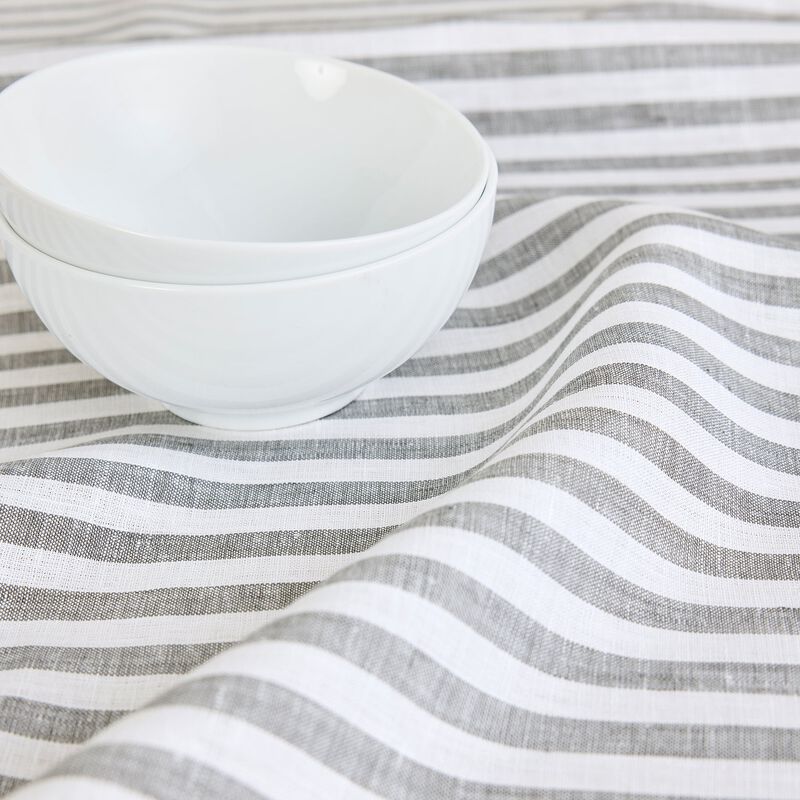 Linen Table Runner - Amalfi Stripe image number 3
