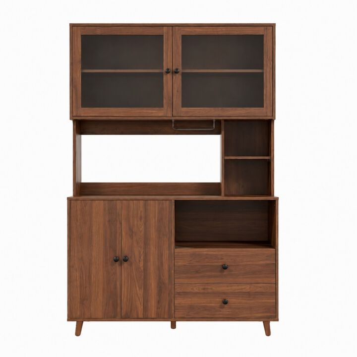 Fumbag Modern Hutch‑Style Kitchen Buffet Cabinet