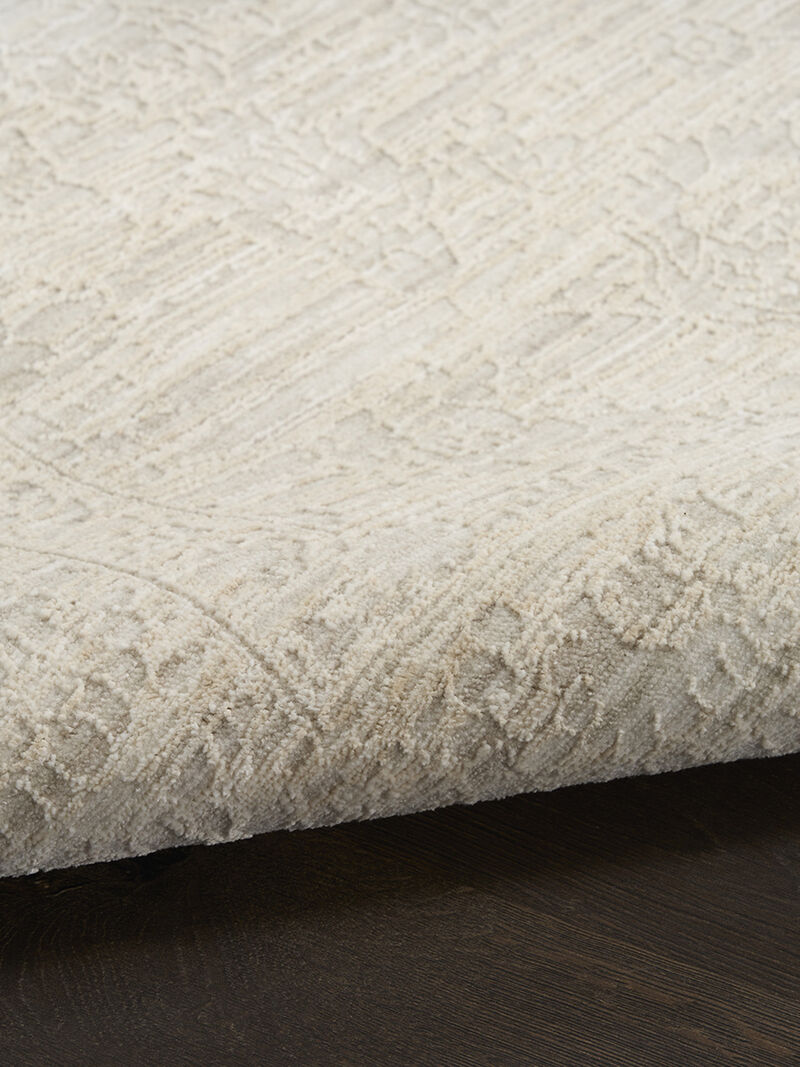 Shadows SHW03 Ivory/Gray 2'2" x 10' Rug image number 4