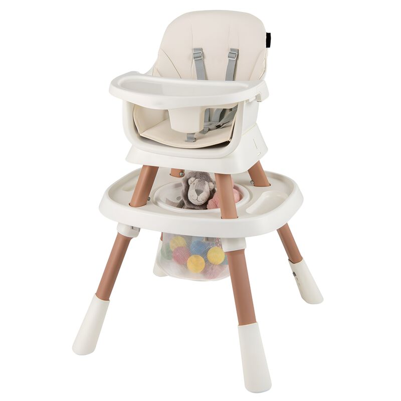 Convertible 16 in 1 Baby Highchair with Activity Center for Toddlers and Infants image number 0