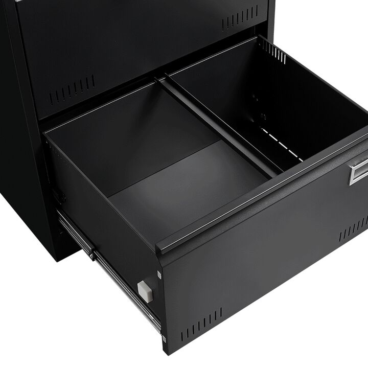 GOODSILO Lateral File Cabinet with Locking Drawers and Large Storage Capacity for Office Organization and Document Management