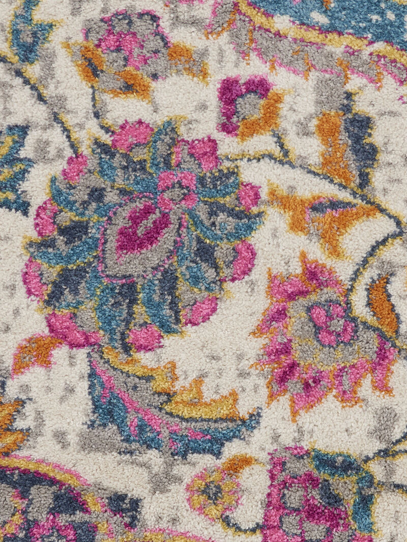 Passion PSN22 Ivory/Multicolor 5'3" x 7'3" Rug image number 6