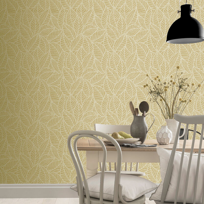 Mavis Mustard Leaf Wallpaper image number 5