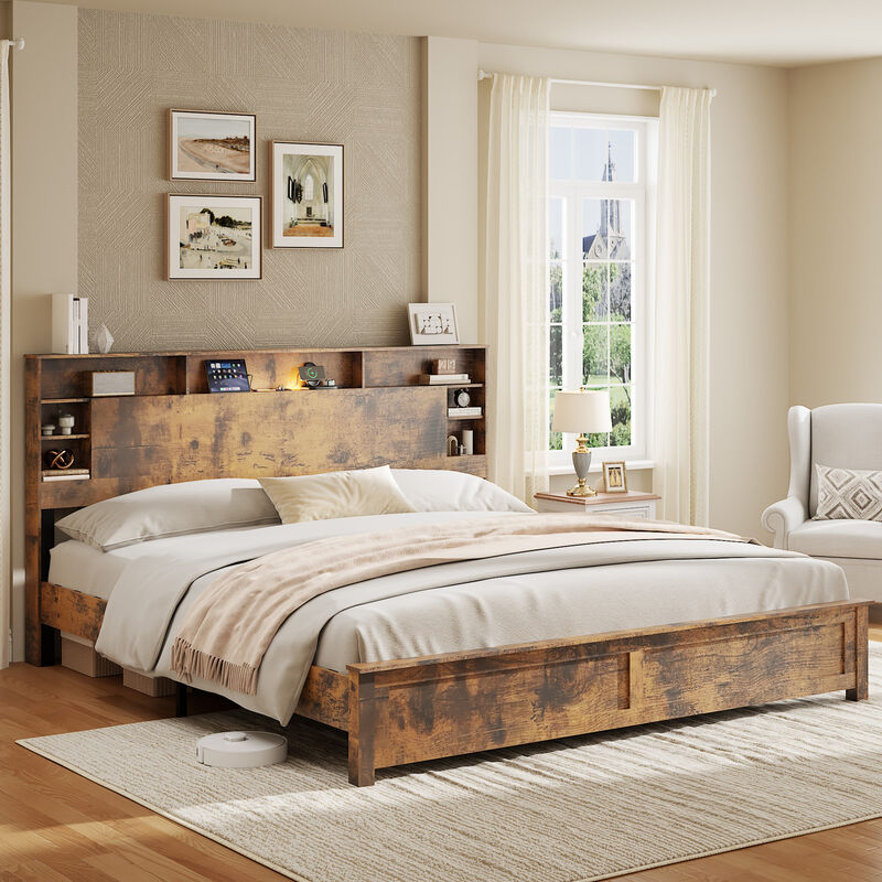 Habnor King Size Bed image number 2