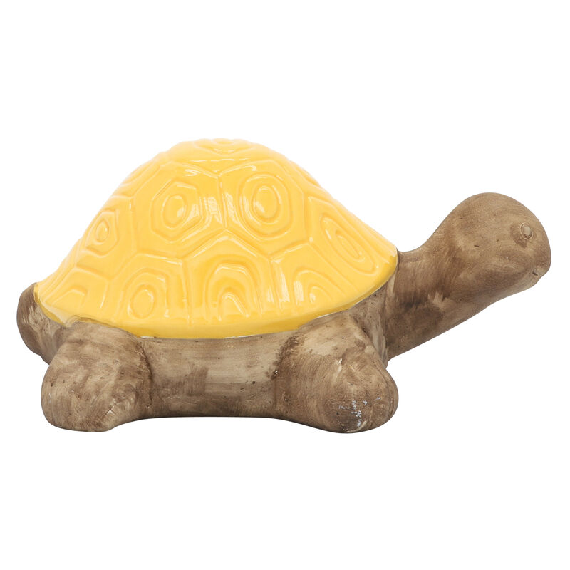 Cer, 13" Tortoise Deco, Yellow image number 2