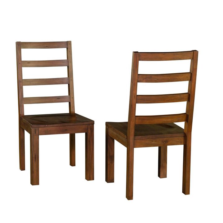 Belen Kox Vintage Mahogany Side Chairs (Set of 2), Belen Kox