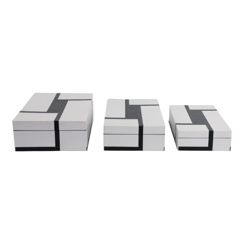 S/3 Bold Lines Design Boxes image number 2