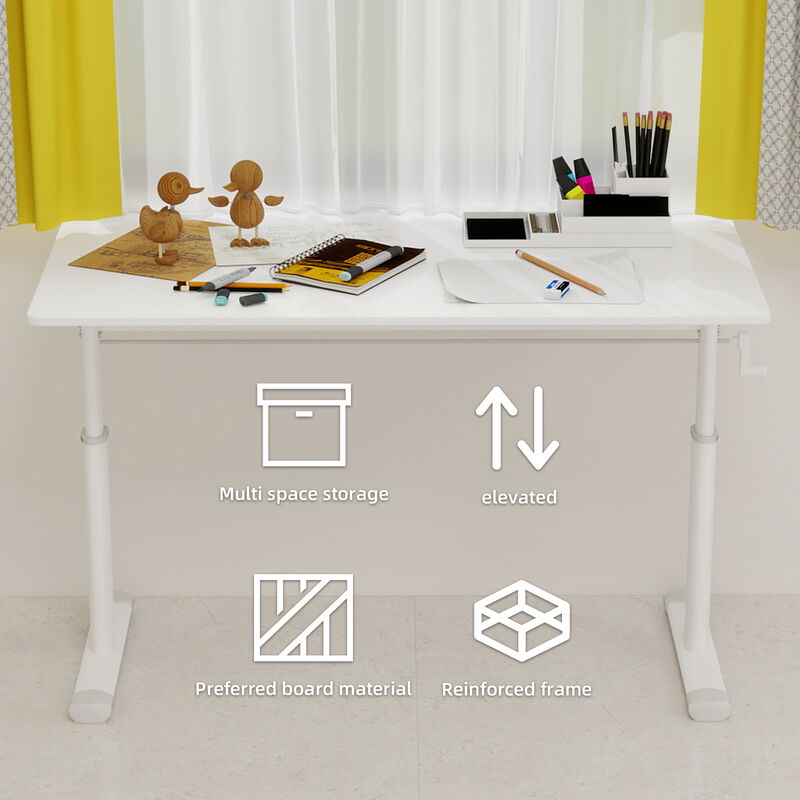 Tebalt Adjustable study desk image number 2