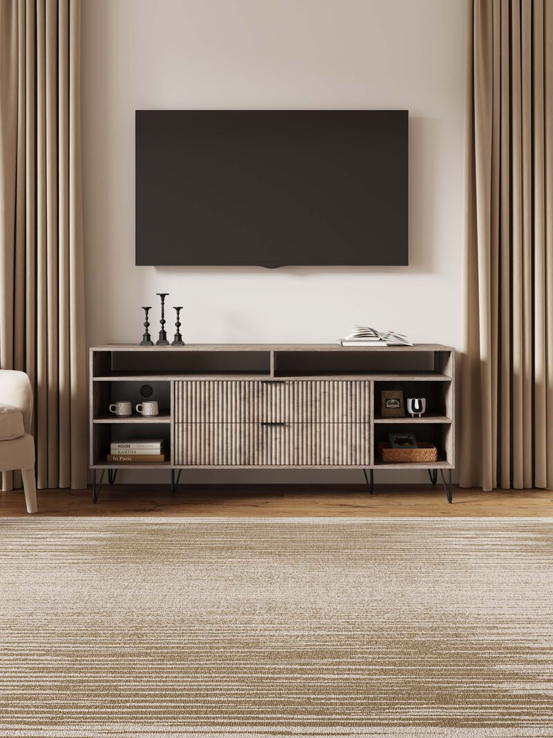 Dumbo Small TV Stand in Gray
