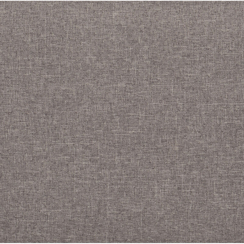 Uri Queen Size Platform Bed, Silver Banding, Polyester Upholstery, Black