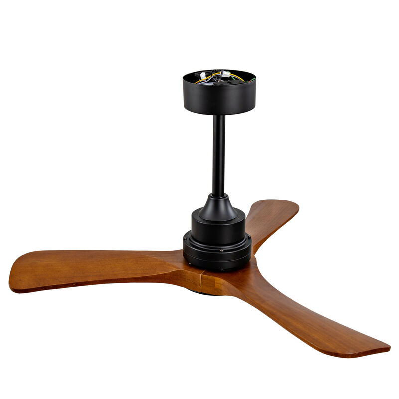 ELEMENT ACE 36-Inch Ceiling Fan with Integrated 3-Color Temperature LED Light, 6-Speed Remote Control, Reversible Blades, Quiet DC Motor for Bedrooms and Small Spaces image number 0