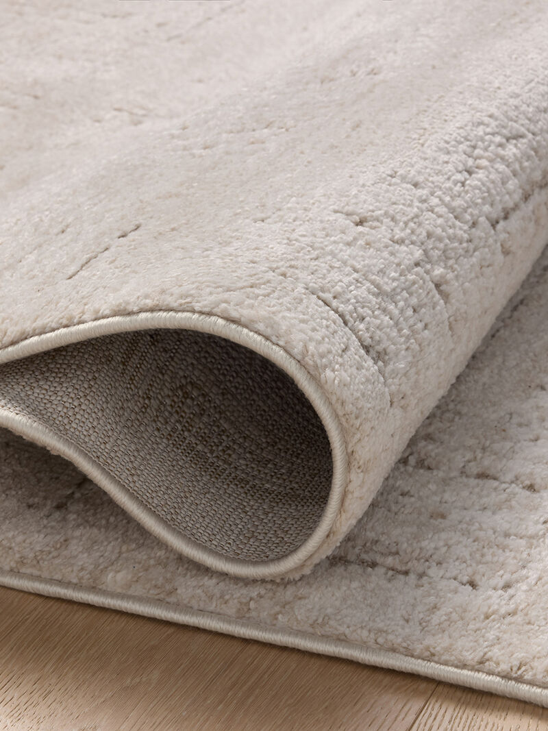 Monty MOT01 Ivory/Taupe 5'3" x 7'6" Rug image number 3