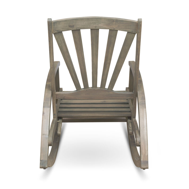 Merax Outdoor Patio Recliner Rocking Chair