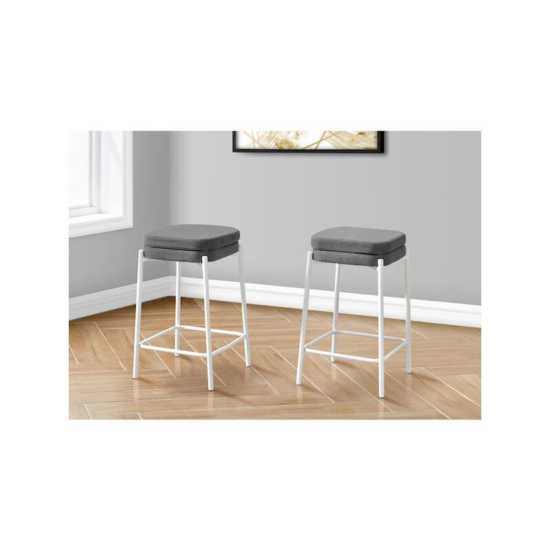 Barstool, Counter Height, Set Of 2, Kitchen