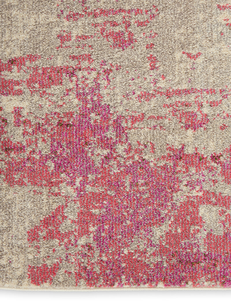 Celestial CES02 Ivory/Pink 2'2" x 12' Rug