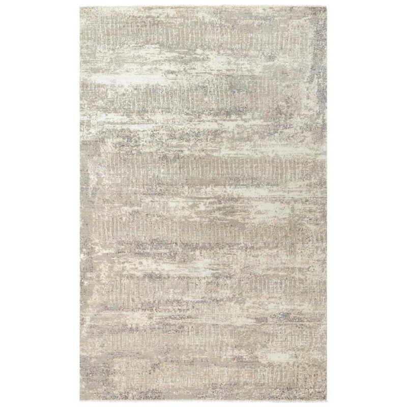 Hybrid Cut Pile Wool/ Tencel Rug, 10' x 13'