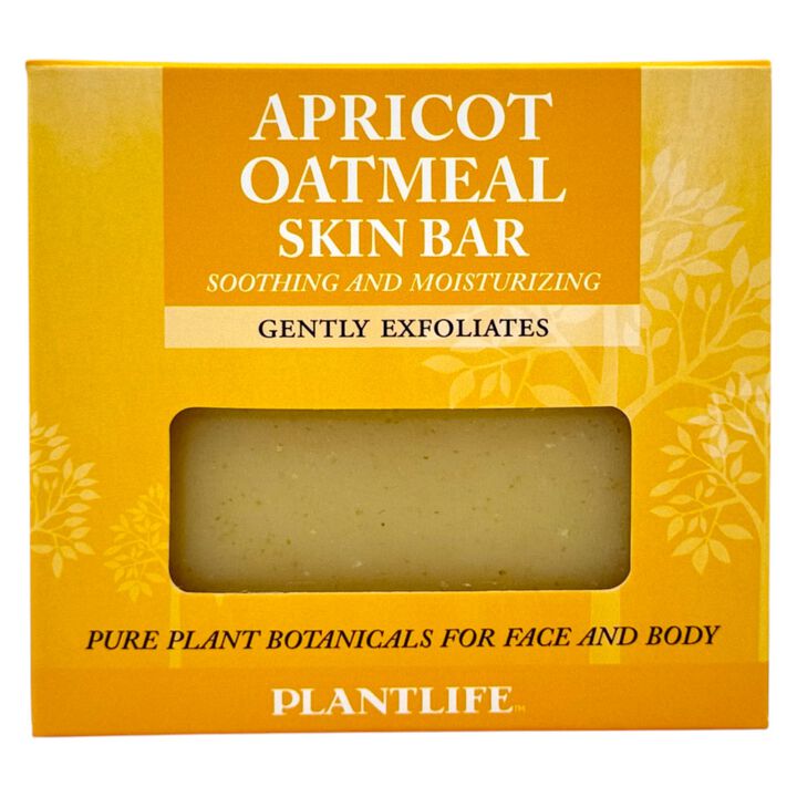 Plantlife Bar Soap - Apricot Oatmeal 3 Pack