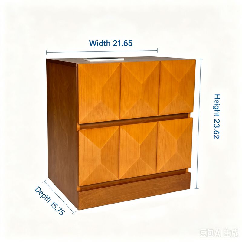 Laftif Modern Nightstand image number 9