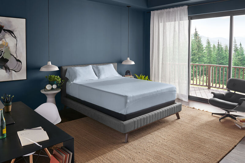 Tempur-Pedic Breeze Split King Sleepy Blue Sheet Sets