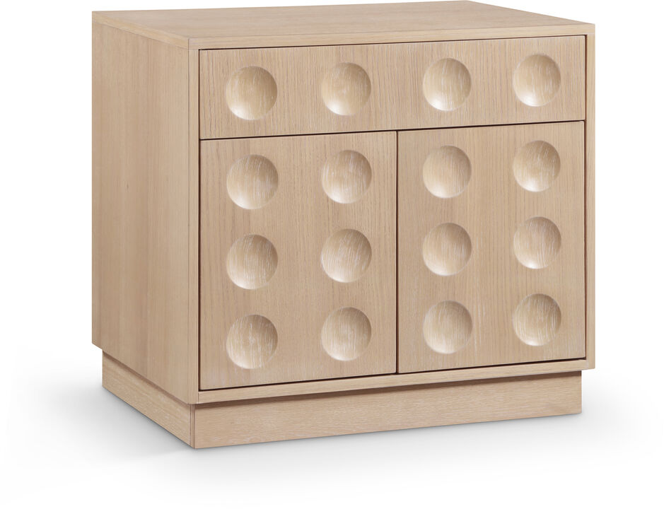 Meridian Furniture Compass Natural Night Stand