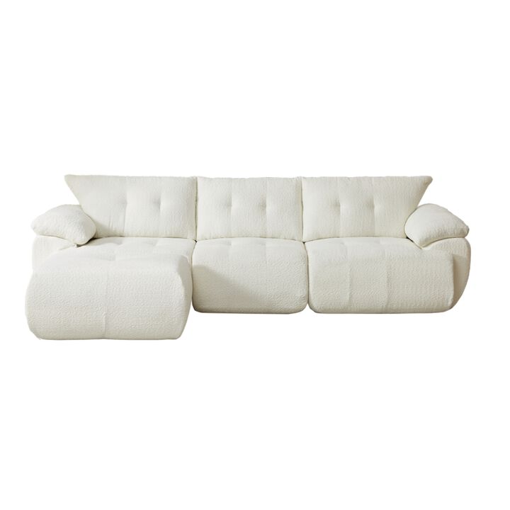 Papkog Chenille Modular Sectional Sofa