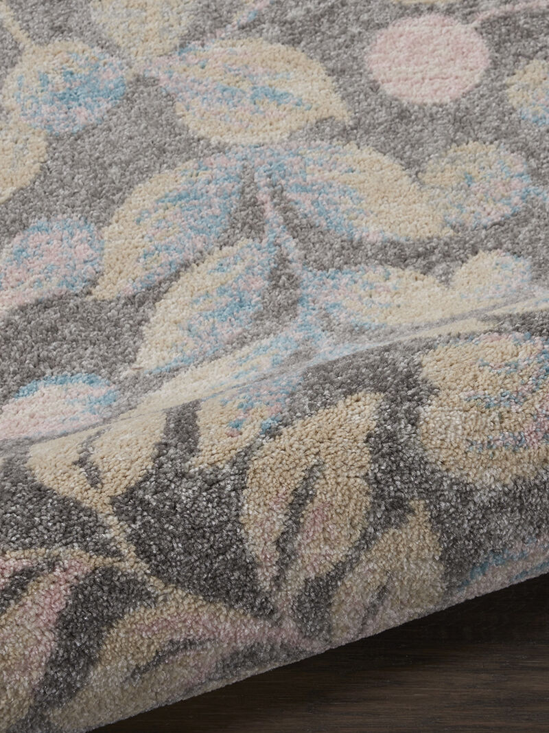 Tranquil TRA03 Gray/Beige 2'3" x 7'3" Rug image number 3