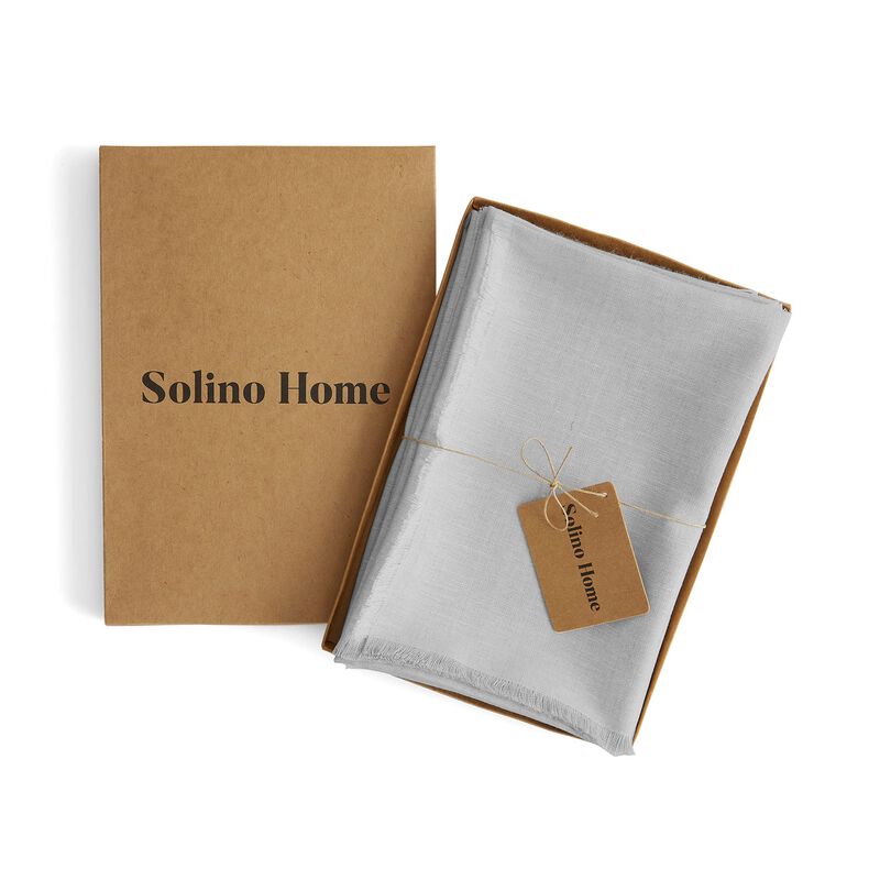 Christmas Linen Dinner Napkins 20 x 20 in Set of 4 - Fringe, Solino Home