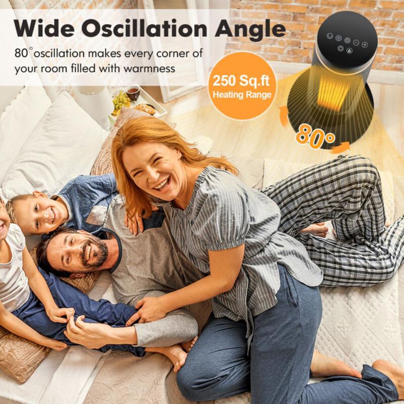 Hivvago 1500W PTC Fast Heating Space Heater for Indoor Use