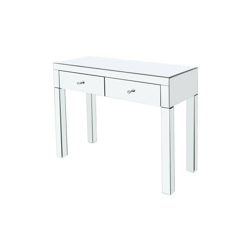 W 39.4"X D 15.7" X H 31.5 "Double draw dressing table, escritorio For entrance / corridor / living room image number 5