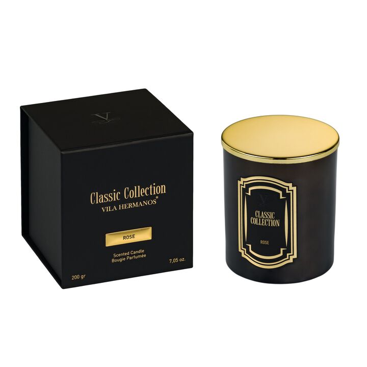 Candle in Jar CLASSIC COLLECTION ROSE 200gr