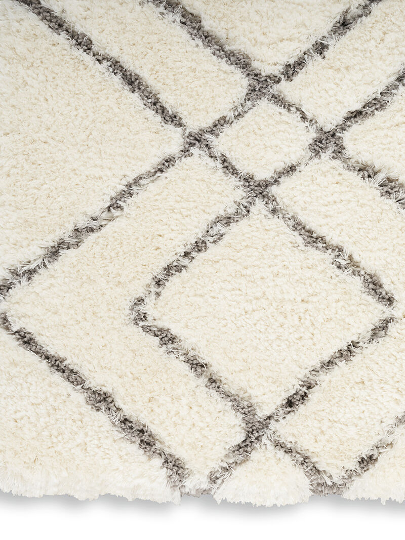 Dreamy Shag DRS07 Ivory 4' x 6' Rug