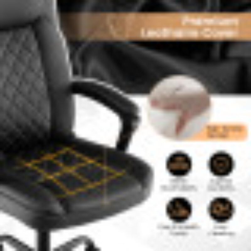 Hivvago Ergonomic High Back Executive Chair with Thick Headrest Cushion