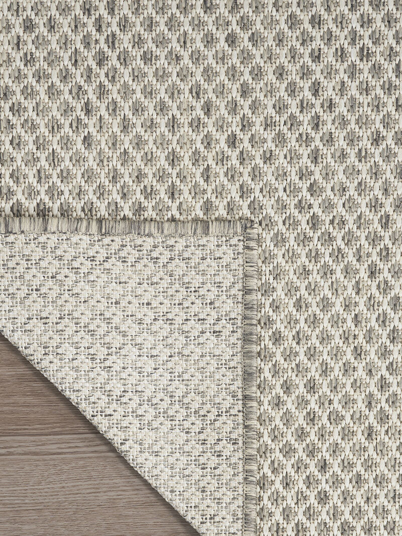 Courtyard COU01 Ivory/Silver 8' x Square Rug image number 1