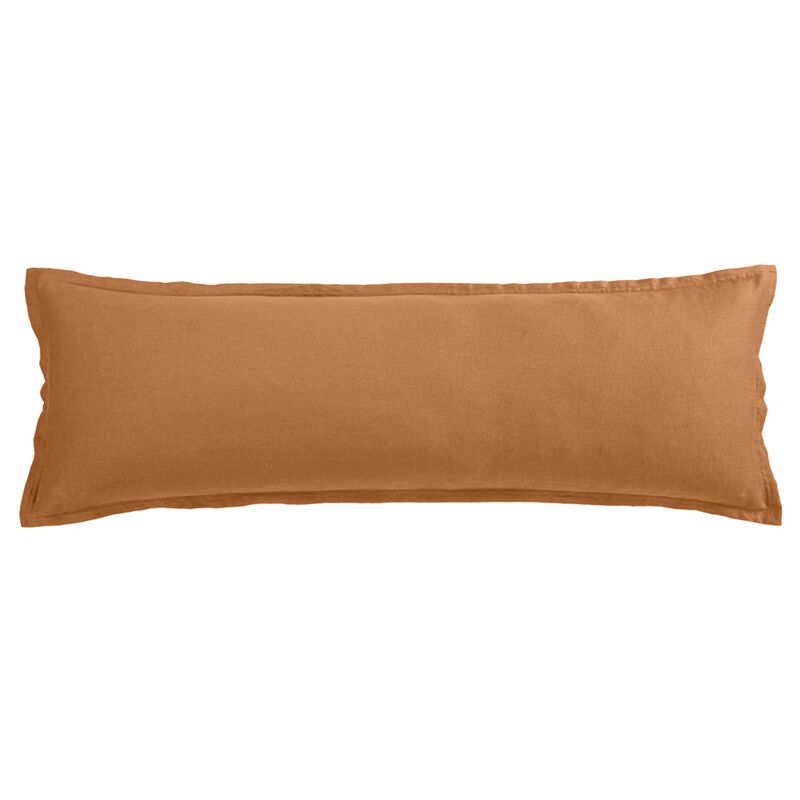 French Flax Linen Lumbar Pillow image number 0