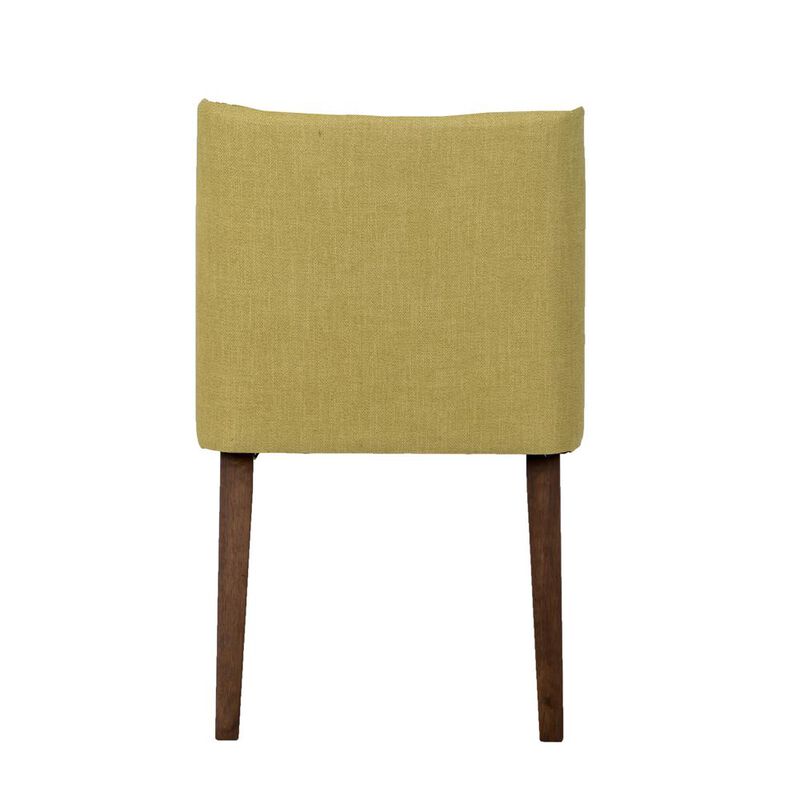 Liberty Furniture Space Savers Nido Chair - Green (RTA)-Set of 2 in Satin Walnut image number 2