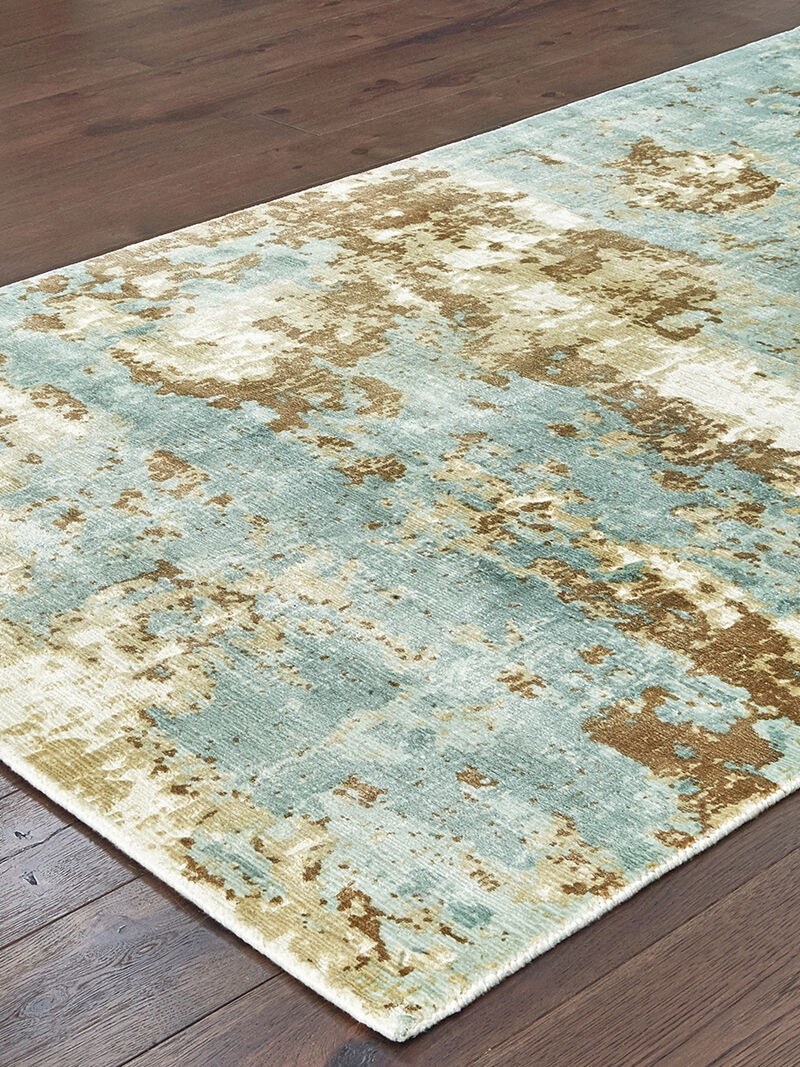 Formations 6' x 9' Blue Rug image number 2