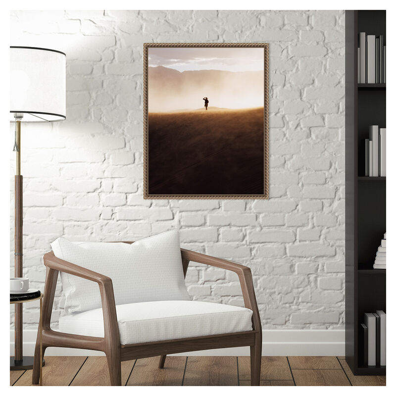 Mesquite Flat Sand Dunes by Death Valley USA Witold Framed Canvas Wall Art