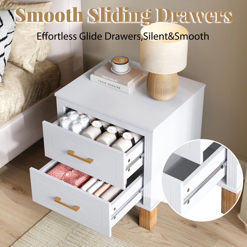 Cidwox 2 Drawer Nightstand image number 3