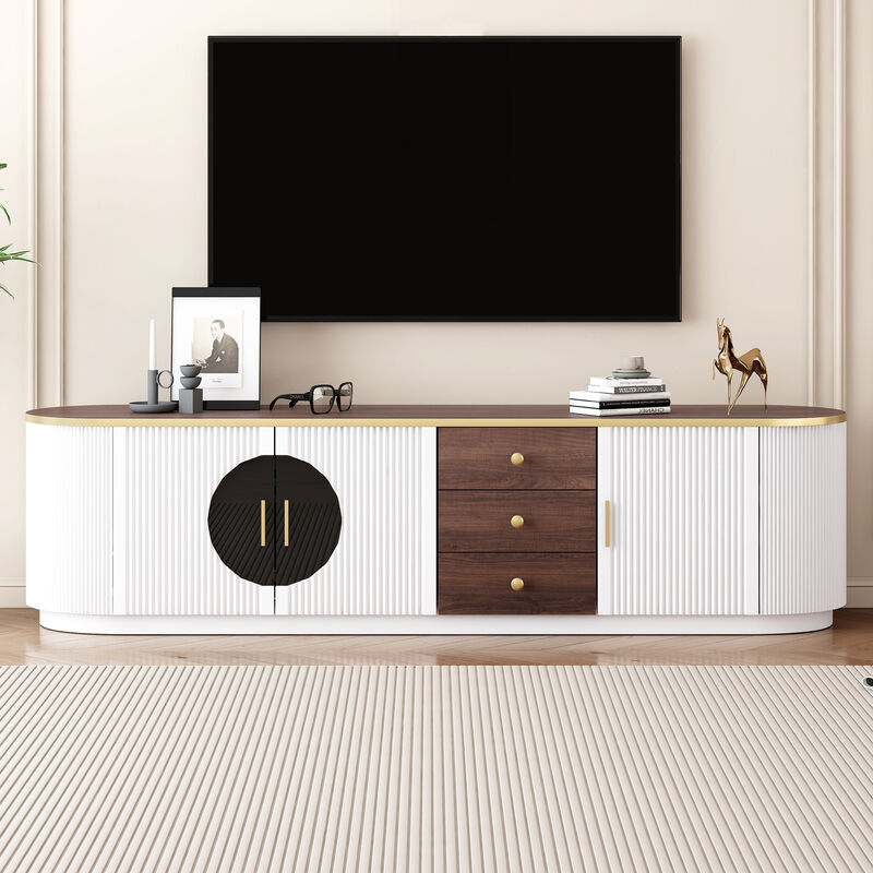 Merax Modern TV Stand for TVs up to 80 Inches