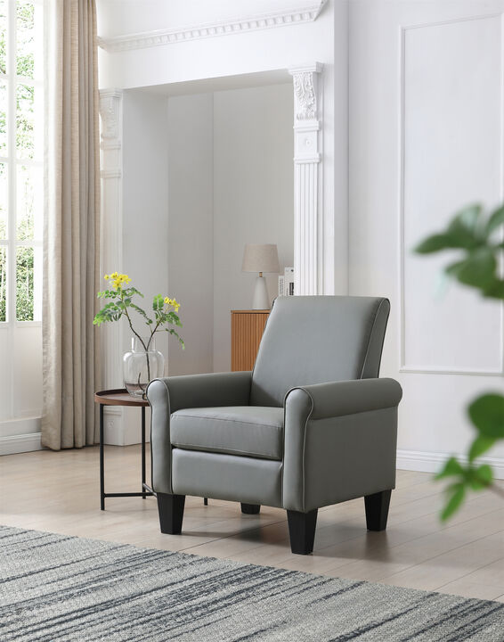 Vineland Faux Leather Accent Chair