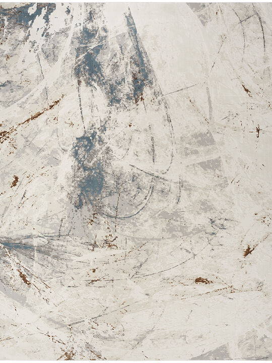 Desire DSR04 Ivory/Gray/Blue 9' x 12' Rug