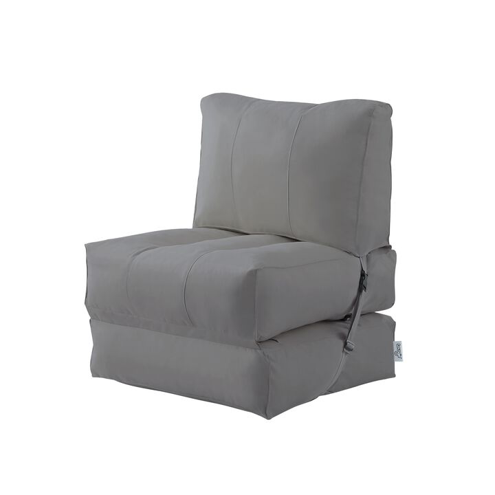 Loungie Cloudy Nylon Bean Bag Chair